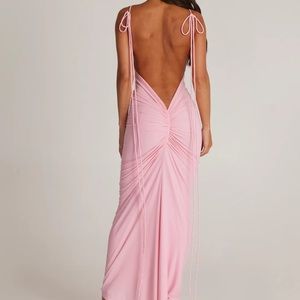 MELANITHELABEL ZAHARA DRESS - pastel pink